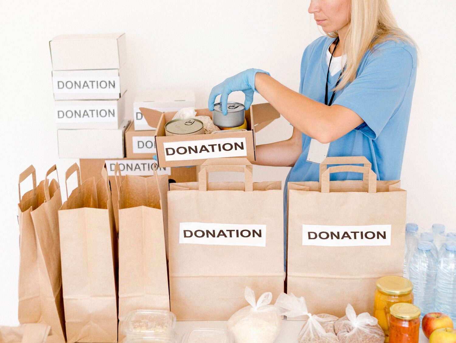 Donación de peluches