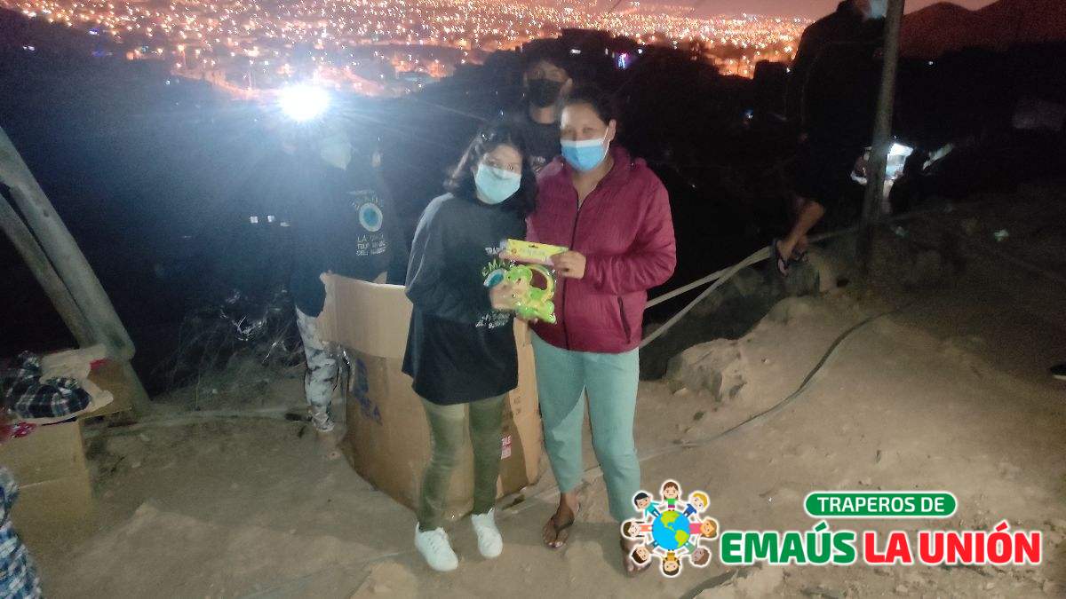 recolección de cocinas usadas en San Luis