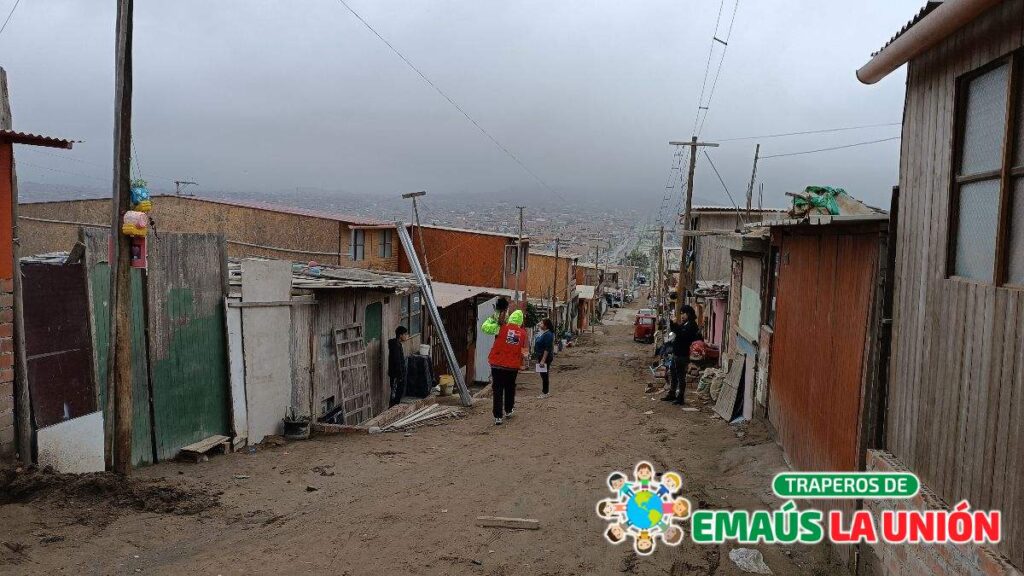 recolección de juguetes usados en Chilca